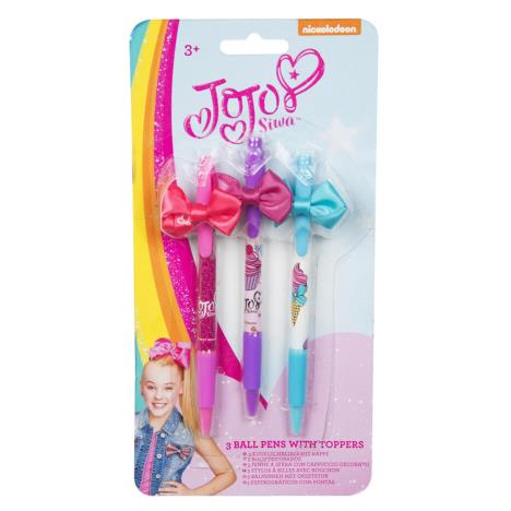 JoJo Siwa 3 Pens with Bow Toppers £3.99